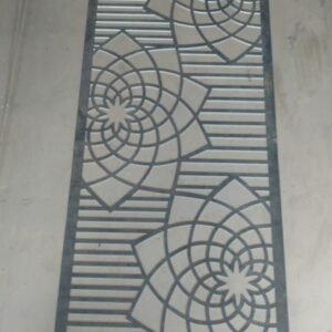 Cnc Flower Metal Grill Design dxf/svg file