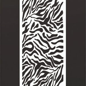 Cnc Zebra Print Vector Design dxf/svg file