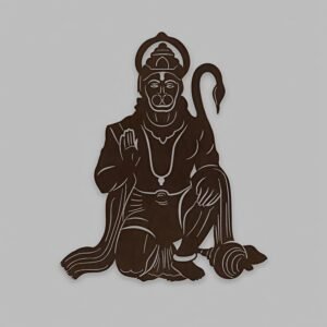 Cnc Lord Hanuman dxf/svg file