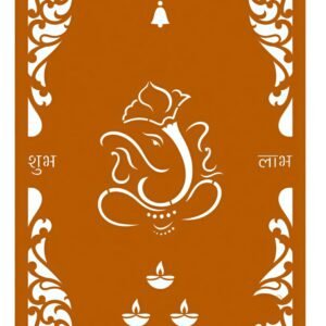 Cnc Ganpati Door Design svg/dxf file