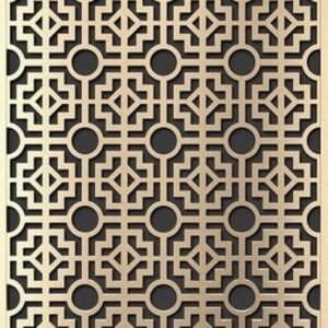 cnc circle with square jali svg/dxf file