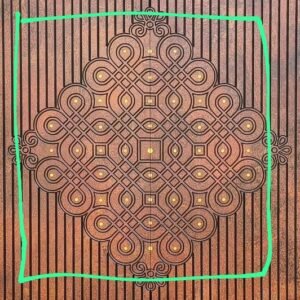 Cnc Engraving Jali Design dxf/svg file