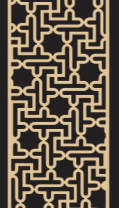 cnc floral jali svg/dxf file