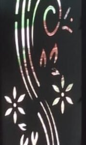 cnc curl with flower jali svg/dxf file