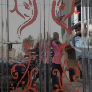 cnc ganesha with curl jali svg/dxf file