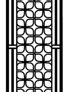 cnc oval jali svg/dxf file