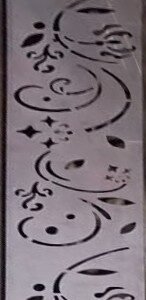 cnc curl jali svg/dxf file