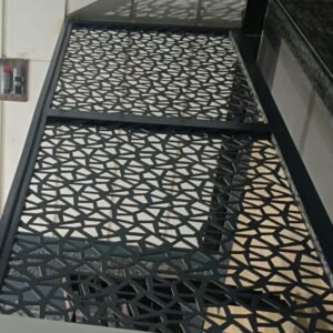 cnc triangle floral jali svg/dxf file