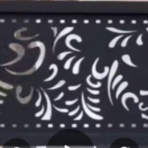 Cnc Curve Balcony Design dxf/svg file