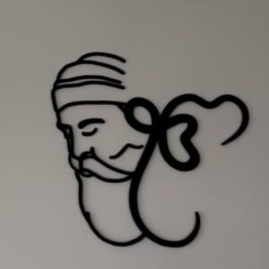 cnc guru nanak svg/dxf file