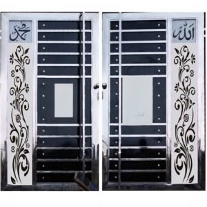 Cnc curl with leaf gate design svg /dfx file