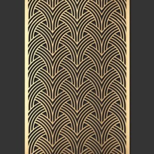 cnc Curl Grill Jali Design svg/dxf file