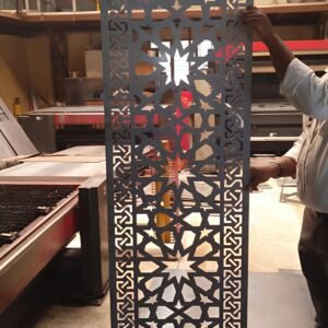 cnc Arabic Star Design with Broder svg/dxf file