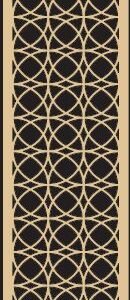 cnc Circle partition for gate dxf/svg design