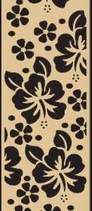 cnc curl flower jali dxf/svg design