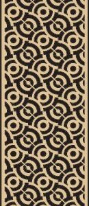 cnc circle partition dxf/svg design