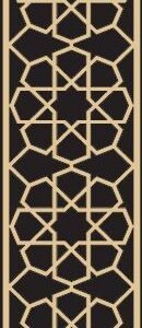 cnc hexagone star jali dxf/svg design