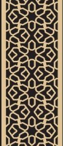 cnc curl jali dxf/svg design