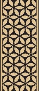 cnc hexagone circle dxf/svg design