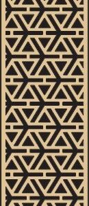 cnc triangle partition dxf/svg design