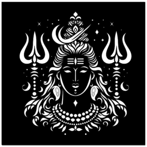 Mahadev Vector dxf/svg file