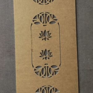 Mandir Background Design svg/dxf file