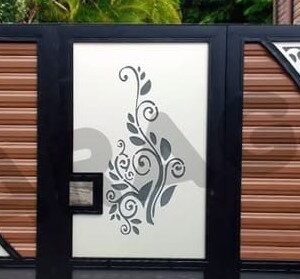 Morden 3 Gate Design dxf/svg file