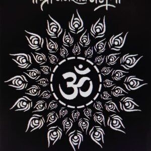 Om With Morpankh Circle svg/dxf file