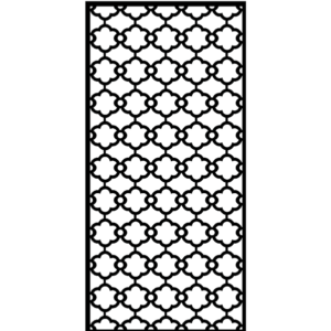 cnc Curl With Round Grill Design svg/dxf file