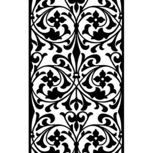 cnc curl jali svg/dxf file