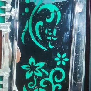 cnc flower curl jali svg/dxf file