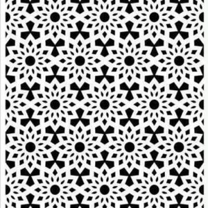 cnc geomatric flower jali svg/dxf file