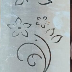cnc flower curl jali svg/dxf file