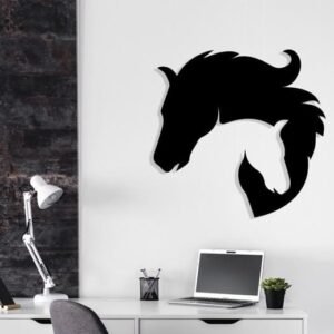 cnc horse jali svg/dxf file