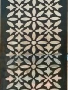 cnc flower jali svg/dxf file
