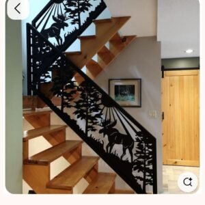 cnc tree with deer svg/dxf file