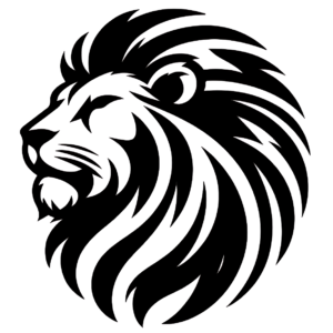 cnc Lion Face Wall Art svg/dxf file