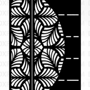 Door Tree Leaves Design svg/dxf file