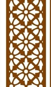cnc fretwork jali svg/dxf file