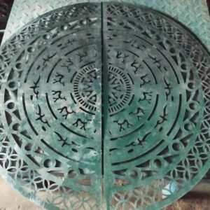 cnc Chakra with Camel Half and Full Door Gate Design svg/dxf file