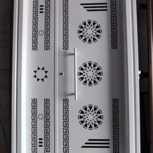 cnc Star Door Gate Design with Border svg/dxf file