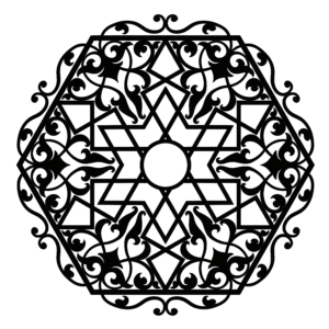 cnc Stancil Style Mandla Art Design svg/dxf file