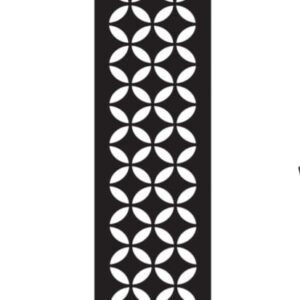 cnc Circle Grill Design svg/dxf file