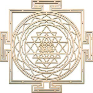 cnc Sri Yantra Design svg/dxf file