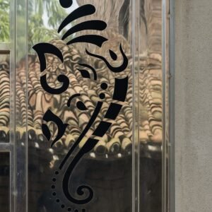 cnc ganpati jali svg/dxf file