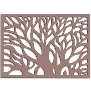 cnc Tree Curls Branches Wall Art svg/dxf file