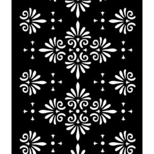 cnc floral pattern svg/dxf file
