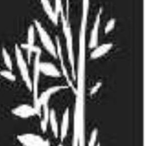 cnc branch with leaves jali svg/dxf file