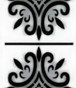 cnc damask ornate pattern jali svg/dxf file