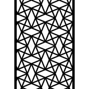 cnc Square pyramided grill design svg/dxf file